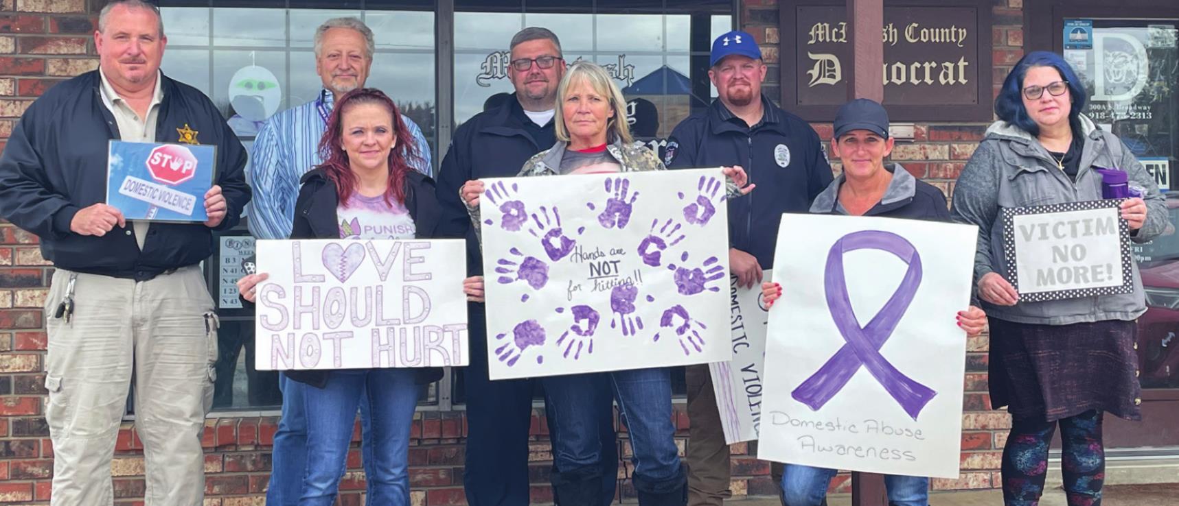 Law enforcement joins Domestic Violence Awareness Walk - gallery