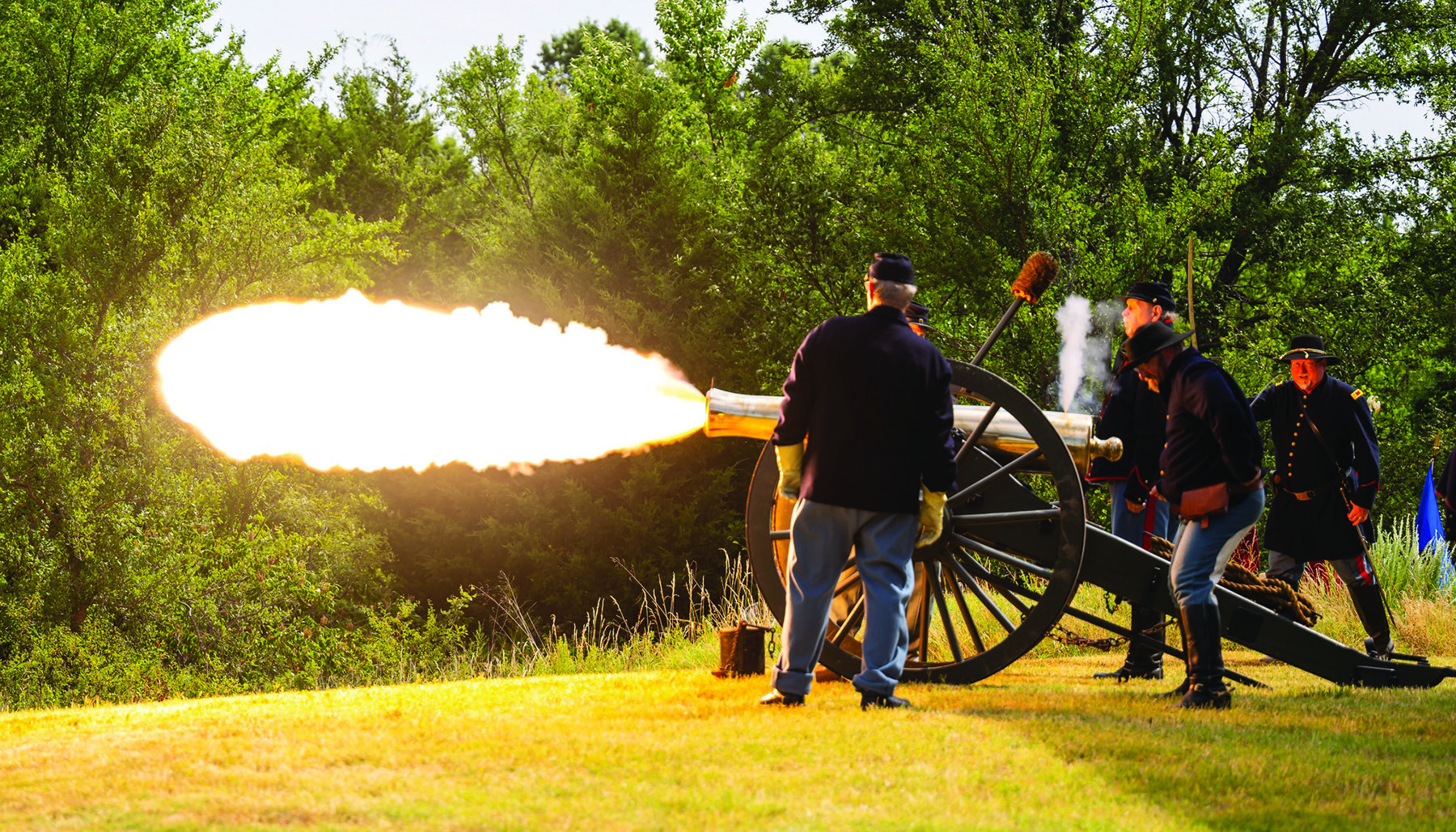 Honey Springs Battlefield to host artillery demonstrations - McIntosh ...